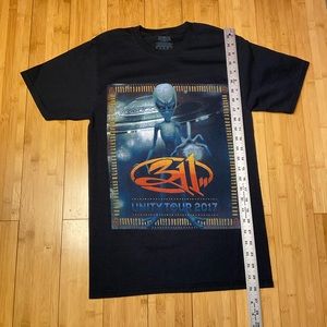311 Unity tour 2017 double sided band T-shirt unisex small